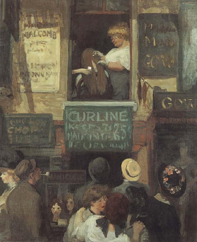 John sloan Window of Storefront china oil painting image